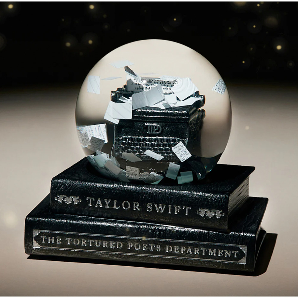 Taylor Swift Snow Globe The Tortured Poets Department TTPD New In Box